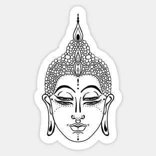 Trippy Buddha Sticker